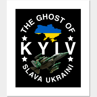 The Ghost Of Kyiv Slava Ukraini Posters and Art